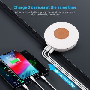 10000mAh wireless power bank